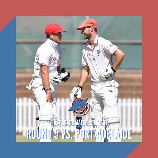 1ST Grade Match Summary Round 5 v Port Adelaide 1ST Grade Match Summary Round 5 v Port Adelaide